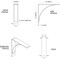 Ekena Millwork Morris Steel Bracket, Hammered White 3"W x 14"D x 14"H BKTM03X14X14MOHWH - alternate 7